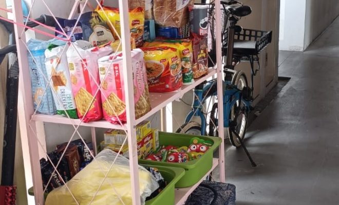 Choa Chu Kang resident leaves free kitchen essentials outside home for those in need during Ramadan