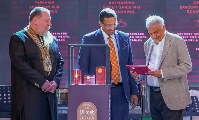 President Reveals Plans to Expand Cinnamon Cultivation under Agricultural Modernization Program at “Dilmah Cinnamon” Launch