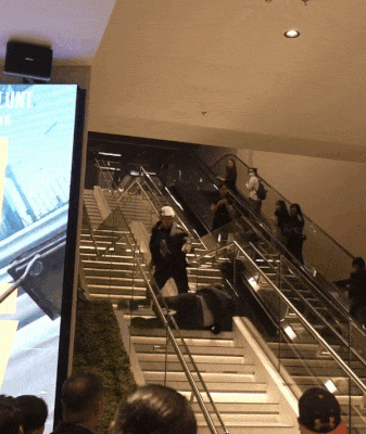 Man falls down stairs during fight at M’sian cinema, actually a stuntman promoting action movie