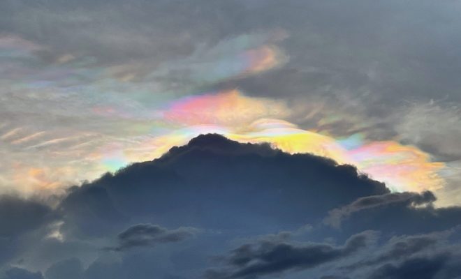 ‘Rainbow clouds’ seen in Tampines on 13 April, iridescence dubbed as S’pore’s Northern Lights