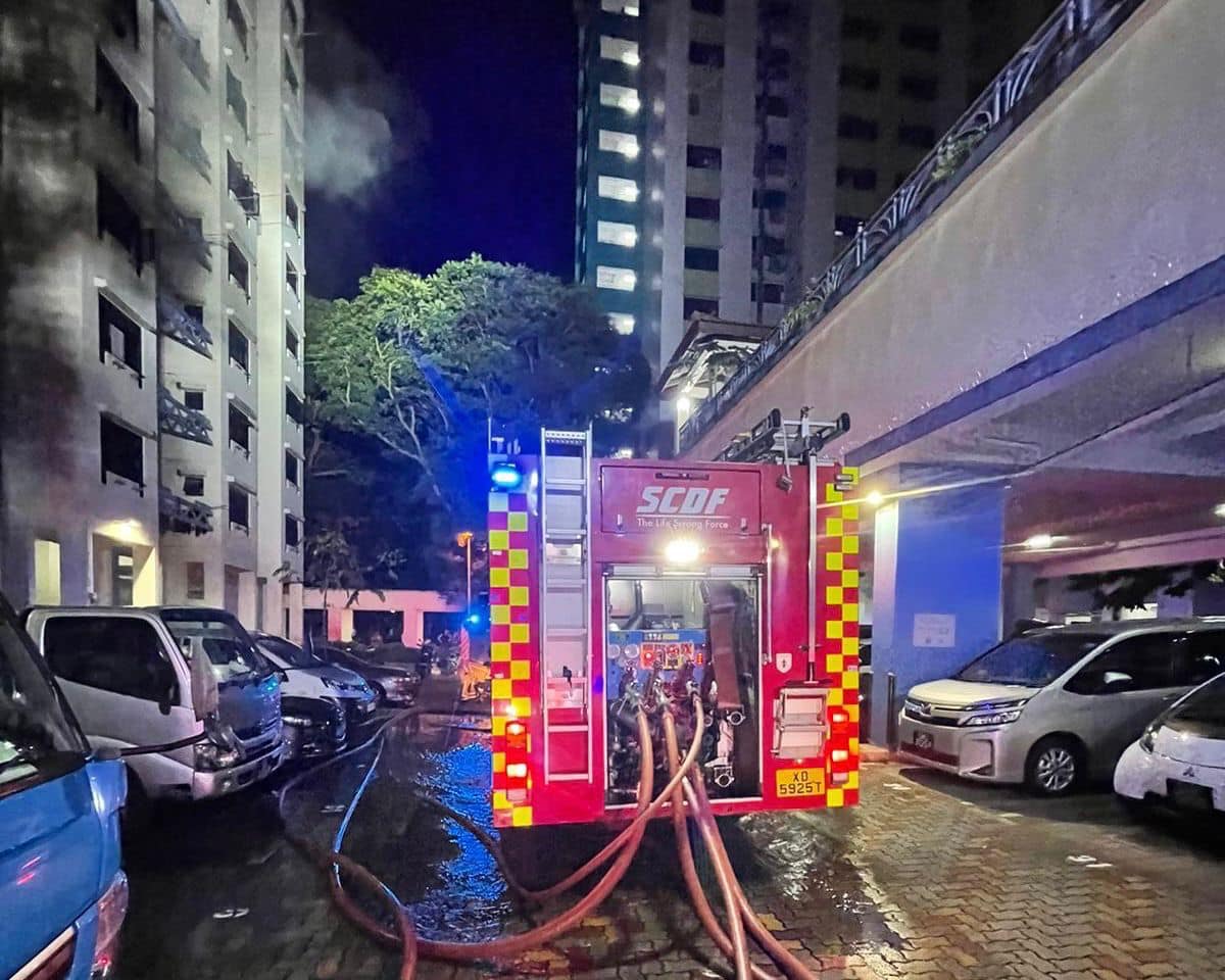 1 person dead & 2 taken to hospital after fire breaks out at Whampoa flat