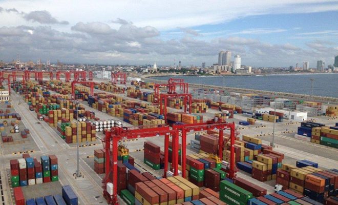 Sri Lanka container volumes rise near 50 per cent