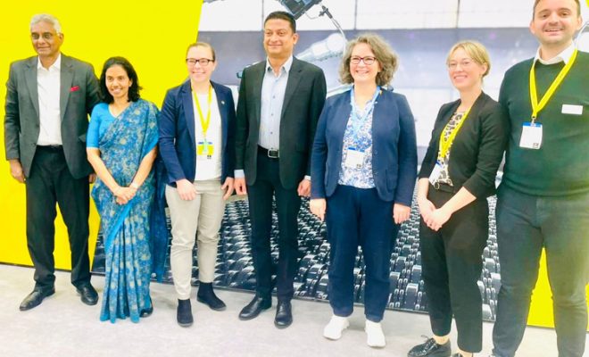 State Minister of Investment Promotion Dilum Amunugama leads the first-ever official Sri Lankan delegation to ‘Hannover Messe 2024’, the world’s leading industrial trade fair