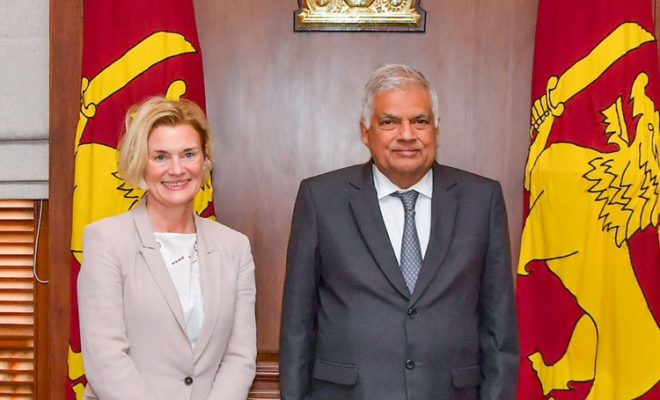 Norwegian Ambassador meets the President and Leaders of Political Parties during visit to Sri Lanka