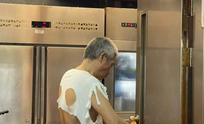 Hong Kong cook wears tattered t-shirt that resembles Balenciaga’s S$1.4K oversized tee