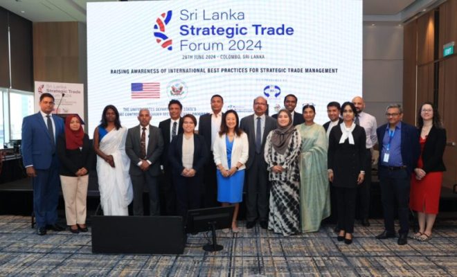 U.S. Embassy Colombo Champions Trade Security at Inaugural Sri Lanka Strategic Trade Forum