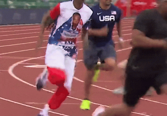 American rapper Snoop Dogg runs 200m in 34.44 seconds at US Olympics trials while paying tribute to Kobe Bryant