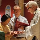 George Yeo and wife celebrate 40th wedding anniversary with vow renewal at Harvard church