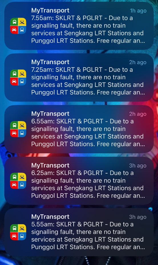 LRT services in Sengkang & Punggol down for almost 5 hours due to ‘signalling fault’