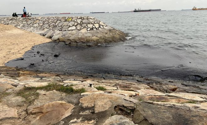 Oil spill spreads to East Coast Park & other areas, some beaches closed for clean-up