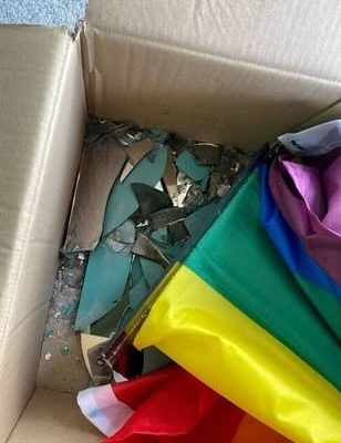 Pride flag of Tanjong Pagar wellness club removed & mirror shattered, goes back up again