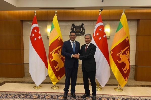 Foreign Minister Ali Sabry highlights Sri Lanka’s progress on economic stabilization during his official visit to Singapore